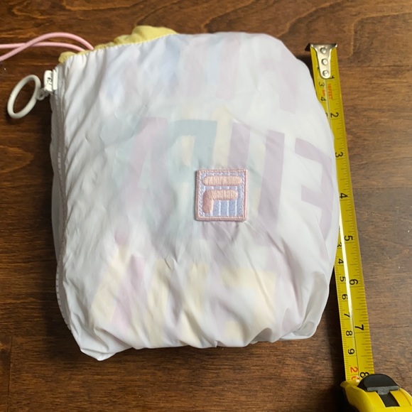 Fila Liliana Wind Jacket  White/Pink/Green - Picture 14 of 14
